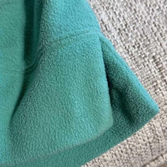Talbots Fleece Turtleneck Neck Pullover Turquoise Plus Size 2X Cozy Winter Top - Picture 10 of 13